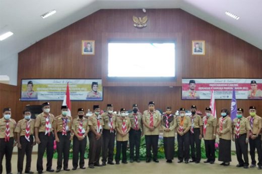 Wakil Bupati Maros Pimpin Kwarcab Gerakan Pramuka