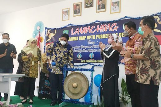 Bupati dan Wabup Maros Resmikan Ruang Rawat Inap Puskesmas Cenrana