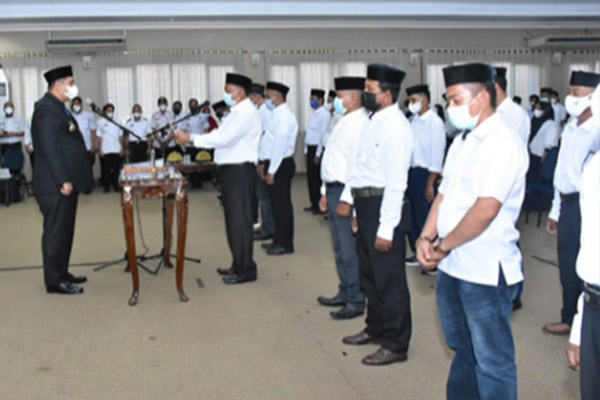 Pelantikan Badan Permusyawaratan Desa Maros
