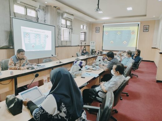 Bupati Maros Hadiri  Tahapan Monev Pemeringkatan Keterbukaan Informasi Badan Publik Tingkat Sulsel