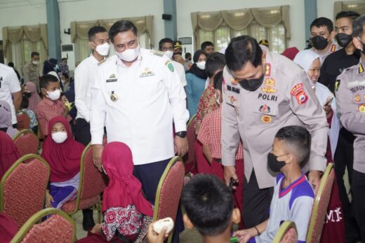 Pemkab Maros Canangkan Vaksinasi Anak Usia Dini