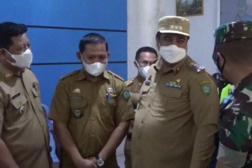 Bupati dan Foorkopimda Maros Tinjau Vaksinasi Massal Masyarakat Pesisir