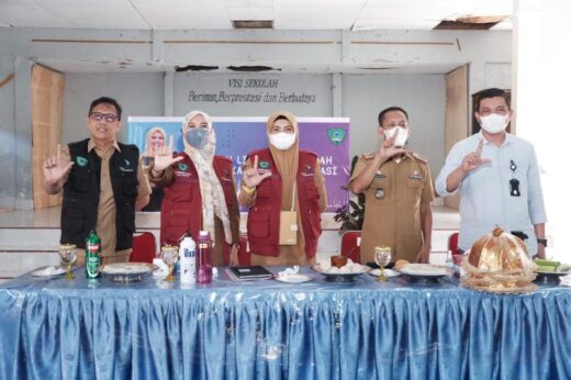 Sosialisasikan  Gerakan Literasi, Bunda Literasi Kabupaten  Maros Gelar Jelajah Literasi ke Sekolah