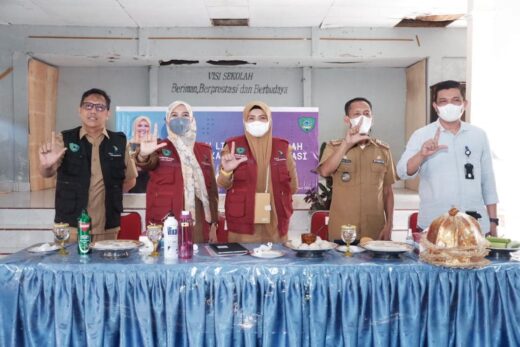Sosialisasikan  Gerakan Literasi, Bunda Literasi Kabupaten  Maros Gelar Jelajah Literasi ke Sekolah