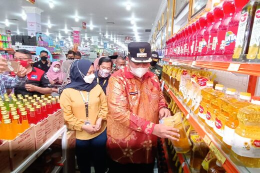 Pemkab Maros Bersama Satgas Pangan Pantau Ketersedian Pangan Jelang Idul Fitri