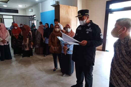 Jelang Cuti Bersama Bupati Maros Sidak Absensi ASN