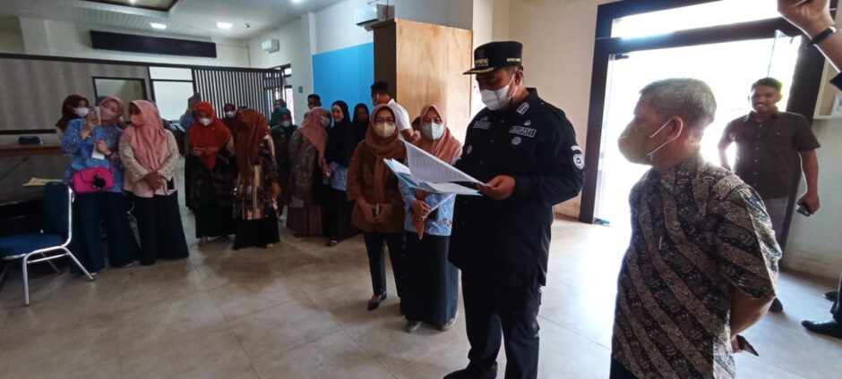 Jelang Cuti Bersama Bupati Maros Sidak Absensi ASN