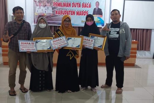 Dinas Perpustakaan dan Kearsipan Maros Gelar Lomba Duta Baca tahun 2022.