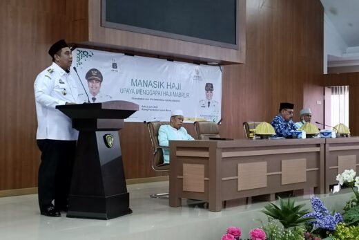 Buka Manasik Haji, Bupati Maros Beri Wejangan Kepada 142 Jemaah Calon Haji