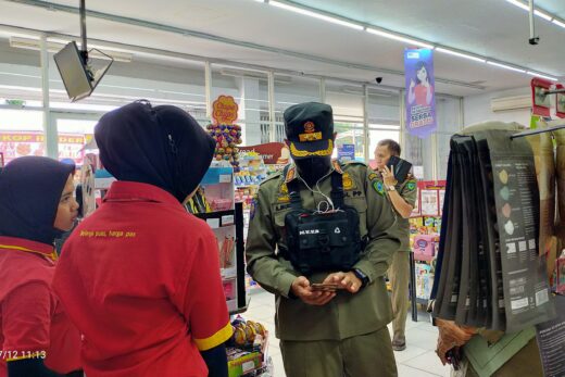 Gelar Operasi Yustisi, Satpol PP Maros Temukan 10 Toko Modern Izin Operasionalnya Mati