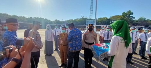 Bupati Maros Resmi Buka Latihan Paskibraka, Polres ditunjuk Sebagai Penanggungjawab Latihan