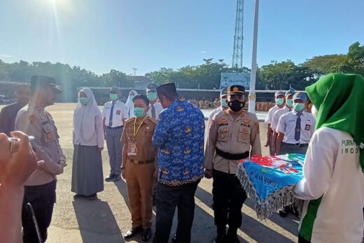Bupati Maros Resmi Buka Latihan Paskibraka, Polres ditunjuk Sebagai Penanggungjawab Latihan