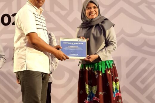 Wabup Maros Diganjar Penghargaan dalam Pengembangan Geopark Indonesia