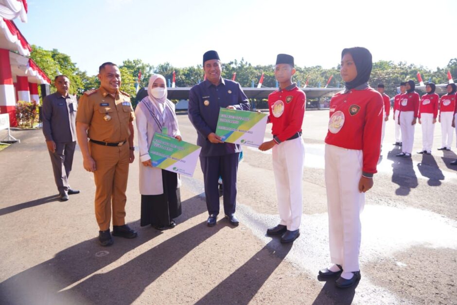 32 Anggota Paskibraka Mendapatkan BPJS dari Pemkab Maros