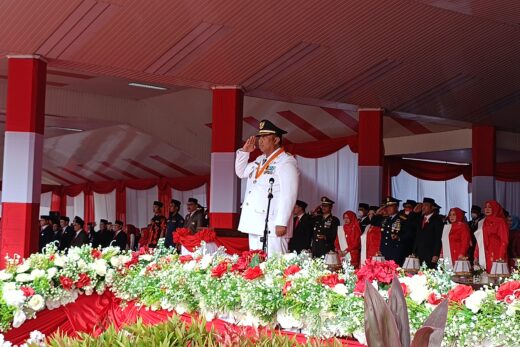 Peringatan HUT RI ke-77 di Maros Berlangsung Hikmat