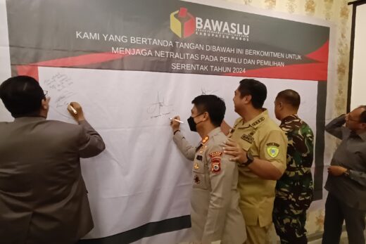 Jelang Pemilu 2024,Bawaslu Tegaskan Netralitas ASN,TNI,POLRI