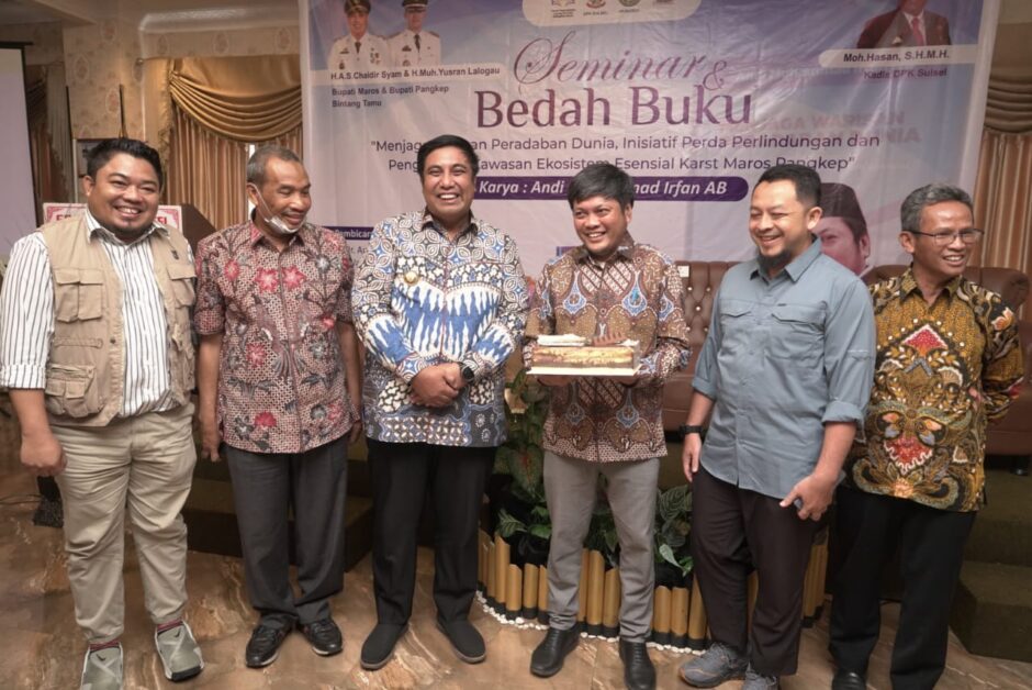 Bupati Maros Apresiasi Peluncuran Buku Pertama Anggota DPRD Sulsel Muhammad Irfan AB