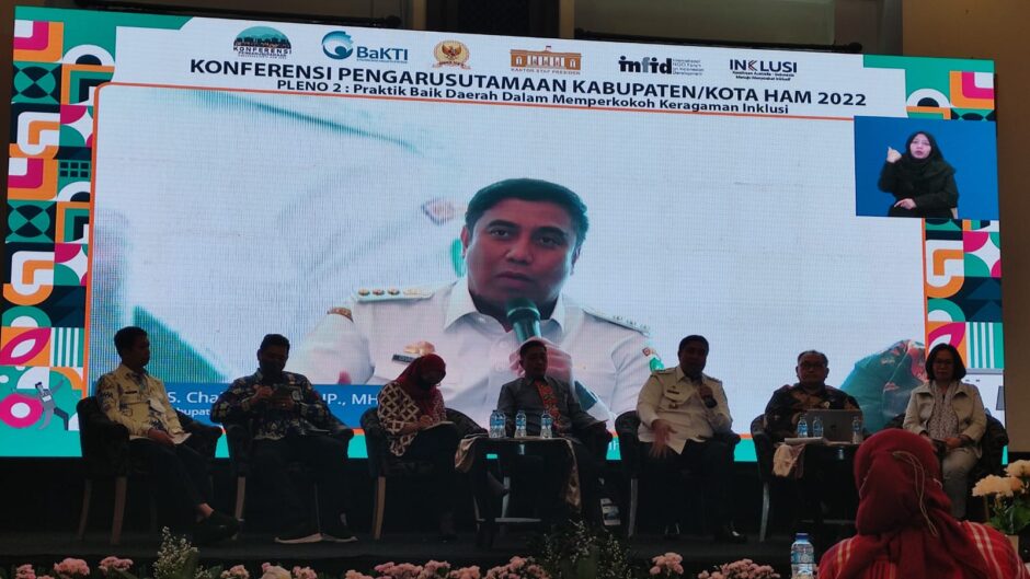Bupati Maros Jadi Pembicara Dalam Diskusi Nasional Festival HAM
