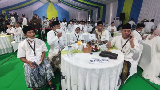 Bupati Maros Peringati Hari Santri di Kantor Kemenko Pulhukam
