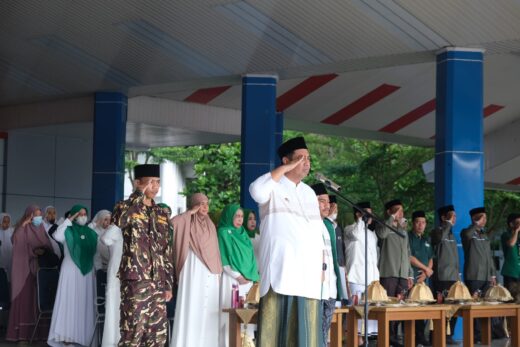 Chaidir Syam Pimpin Upacara Peringatan Hari Santri Nasional 2022 di Maros