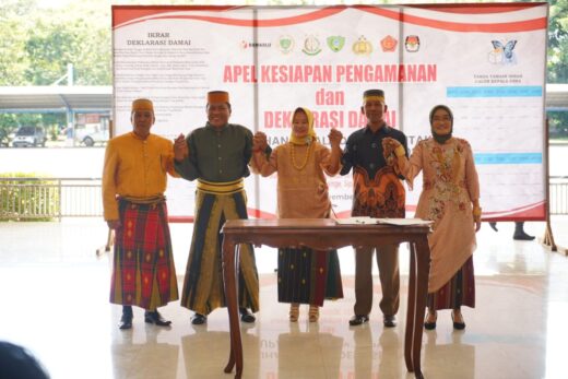 Puluhan Cakades di Maros,Ikuti Deklarasi Damai