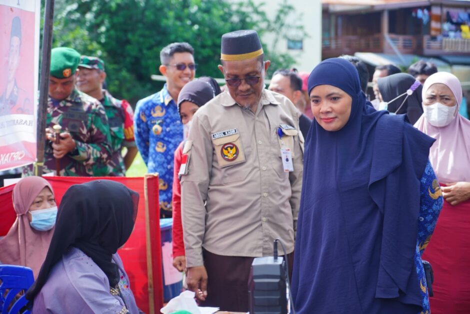 Pastikan Berjalan Aman, Wabup Bersama Forkopimda Maros Tinjau Perhelatan Pilkades di TPS