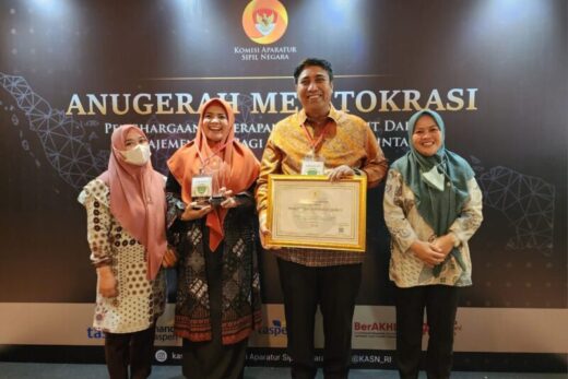 Pemkab Maros Raih Anugerah Meritokrasi