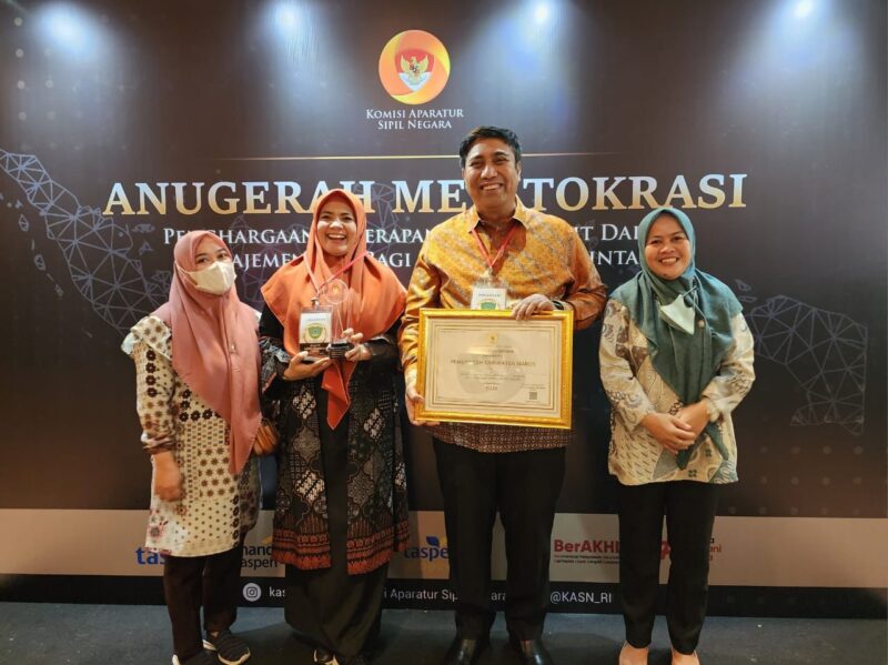 Pemkab Maros Raih Anugerah Meritokrasi