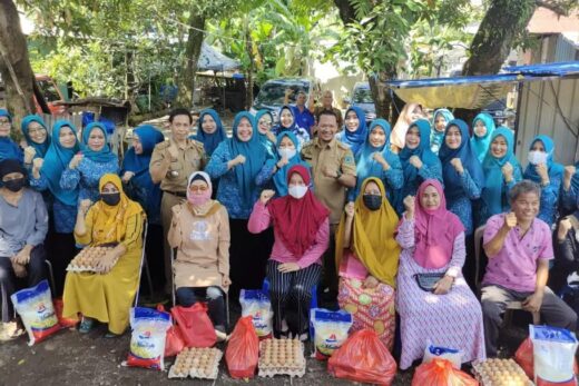 Tim Penggerak PKK Kab. maros Gelar Bakti Sosial
