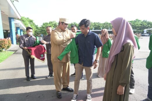 Bupati Maros Lepas 27 Mahasiswa Untuk Mengikuti Turnamen Forsa