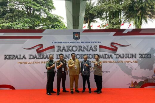 Bupati Bersama Forkopimda Maros Hadiri Rakornas Kepala Daerah 2023 di Sentul