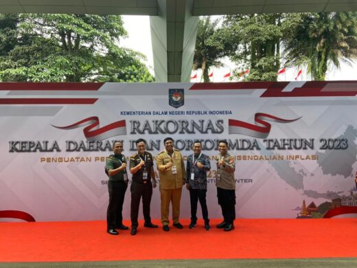 Bupati Bersama Forkopimda Maros Hadiri Rakornas Kepala Daerah 2023 di Sentul