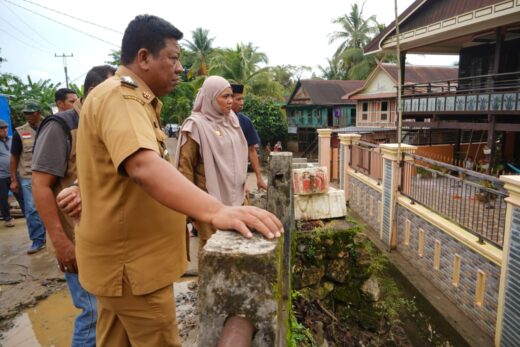 Wabup Maros Tinjau Warga Terdampak Banjir di Dusun Kampala