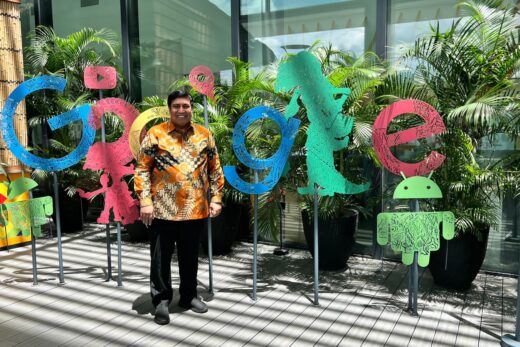 Bupati Maros Bertandang ke Kantor Google Bahas Kerjasama Digitalisasi Pendidikan