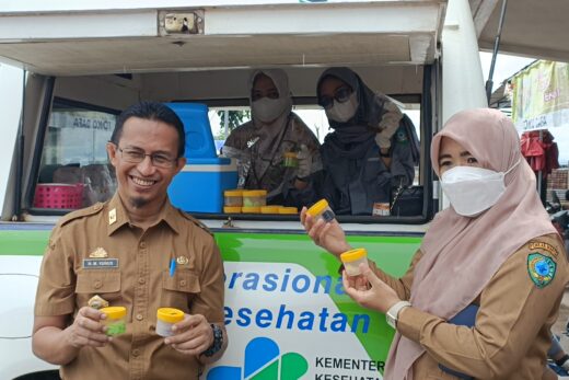 Antisipasi Makanan Mengandung Bahan Berbahaya, Dinkes Maros Cek Sampel Takjil di Pasar
