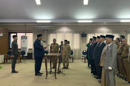 Bupati Maros Lantik 18 Pejabat Eselon III Dan IV