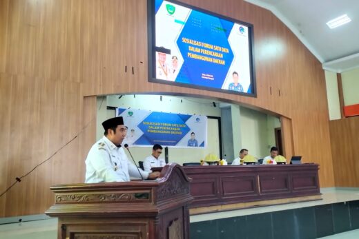 Pemkab Maros Gelar Sosialisasi Forum Satu Data Perencanaan Pembangunan Daerah
