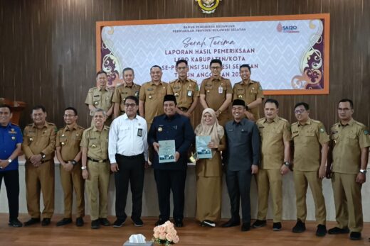 Pemkab Maros Kembali Raih WTP Dari BPK RI