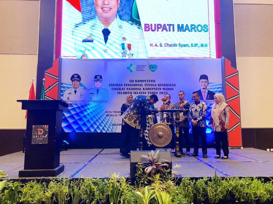 Pemkab Maros Gelar Uji Kompetensi Jabatan Fungsional Tenaga Kesehatan Tingkat Nasional