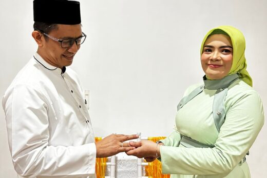 Kadis Kominfo Resmi Persunting Wabup Maros, Acara Berlangsung Sederhana