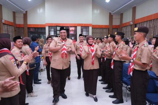 Bupati Maros Lepas Kontingen Pramuka Untuk Kegiatan Raimuna