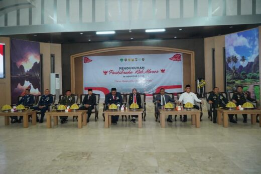 Bupati Maros Kukuhkan 70 Anggota Paskibraka Tingkat Kabupaten Maros