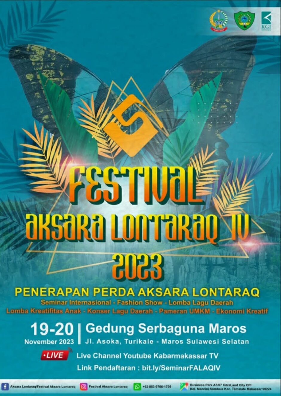 Festival Aksara Lontaraq ke-4 Digelar di Maros