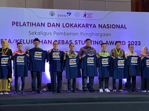 Kelurahan Boribellayya Pemkab Maros Raih Penghargaan Wilayah Bebas Stunting Tingkat Nasional