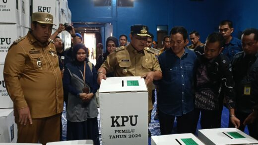99 Persen Logistik Pemilu di Maros Sudah Siap