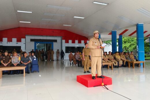 4.521 Personel Gabungan TNI Polri dan Petugas Kesehatan Siap Amankan Pemilu di Maros