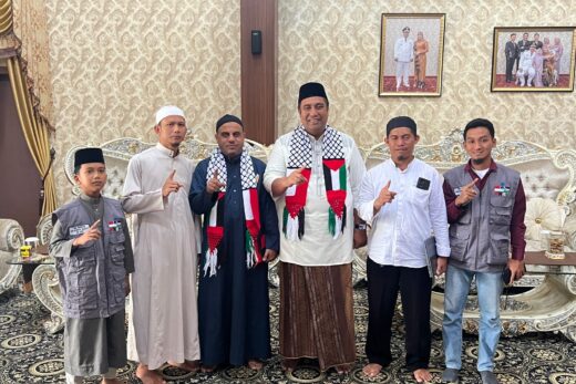 Chaidir Syam Terima Kunjungan Syeikh Omar Ahmad Asal Palestina