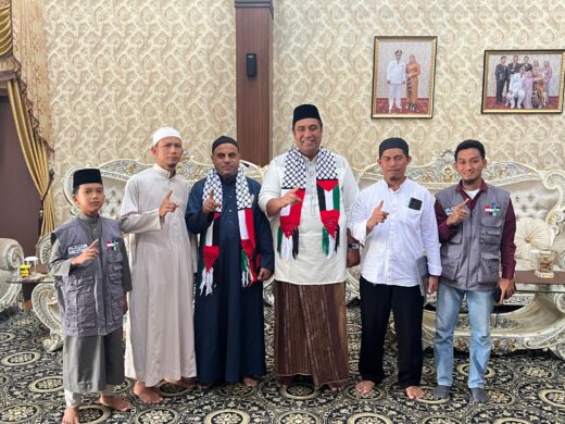 Chaidir Syam Terima Kunjungan Syeikh Omar Ahmad Asal Palestina