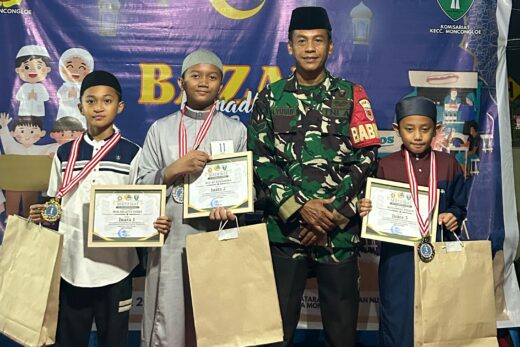 Meriahnya Penutupan Bazar Ramadan dan Festival Anak Soleh di Moncongloe
