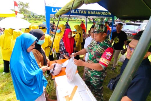 Operasi Pasar Murah di Maros, Masyarakat Sangat Antusias